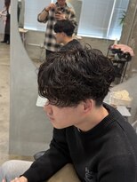 リラクオーレ 三宮 元町(LIRA CUORE) シャドウパーマ/メンズ縮毛矯正/毛流れセンターパート