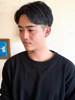 タイクーン(TYCOON)&nbsp;メンズカット/センターパート/ニュアンスパーマ/鎌取