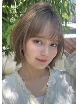 リークフー(Ree cu fuu)&nbsp;春夏くびれミディアム◎レイヤーカット/シースルーバング/小顔