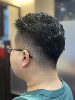 ヘアクリニックカルム 日暮里(Hair Clinic Calme)&nbsp;オールバックパーマ　宮城リョータパーマ　極道パーマ