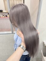 ロンド レア 天神大名店(Lond Le’a)&nbsp;ダークアッシュ/大人ガーリー/似合わせカット/着物ヘア10代20代