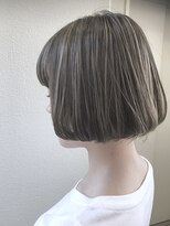ヘアーデザイン シュシュ(hair design Chou Chou by Yone)&nbsp;☆chou chou☆透け感アッシュベージュ×3Dボブ