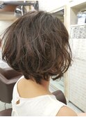 前下がりボブ