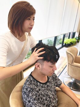 【男性にもオススメ】お悩み別にわせて多数のスパコースをご用意！癒されながらヘアケアしよう！