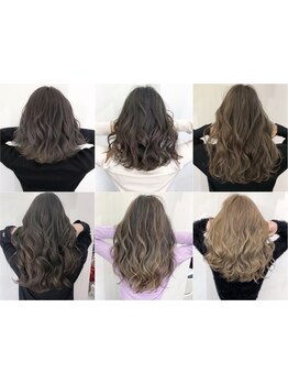 麻布十番徒歩1分☆ハイライトや透け感カラーが大人気!痛みの少ないカラー技術で豊富なデザインも楽しめる