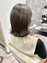 フォンド 津田沼(fond.)&nbsp;外はねミディアム×大人ベージュカラー