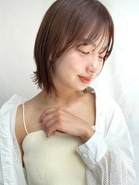 ケーツー心斎橋 クイーンズガーデン バイ ケーツー(K two QUEEN'S GARDEN by K two) 赤み消しカラー*ピスタチオカラー*3分で巻けるボブ*外ハネボブ1