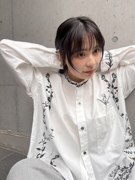 ロンドプロフィール 浦和(Lond profil) 中川 前髪カット顔まわり似合わせ外ハネくびれレイヤーミディ