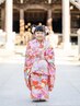 【ＴＥＬ必須】七五三クーポン【3才女の子】　着付け＋ヘアセット　￥9350