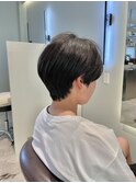 メンズライクショート縮毛矯正くびれショート群馬太田
