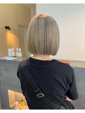 ドットエフ(.f) ブリーチカラー/ダブルカラー/ホワイトベージュ