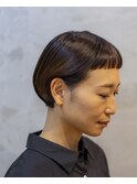 コンパクトショートボブ