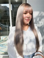 イロウ 山口どうもん店(IROW)&nbsp;デザインカラー/グレー/ダブルカラー/髪質改善トリートメント