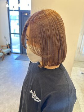 ジャム(JAM) 韓国風ボブとブリーチなしカラー