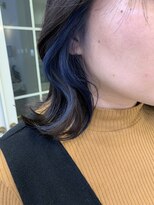 アロヘアー(Alo hair)&nbsp;ブルー×イヤリングカラー