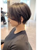前下がりショート/前髪/絶壁解消/小顔効果/30代/40代【橋本】