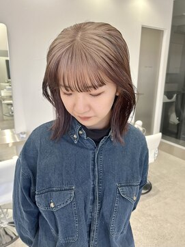 イリ(iLi) 【iLi×REN】ルーツカラー/ホワイトベージュ/ラベンダーベージュ