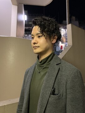 プラウド(PROUD) スパイラルパーマ/田町/眉カット/ビジネススタイル/メンズカット