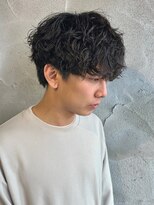 ニアウ 高崎店(Niau)&nbsp;シャドウパーマメンズパーマメンズマッシュ韓国風BTS群馬高崎