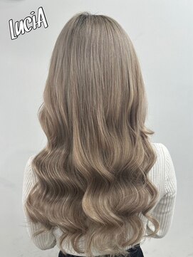 ルシア 京都四条河原町烏丸(LuciA) 【レミー100%/54cm】シールエクステ×カラー