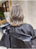 バレイヤージュ、ハイライト、グレージュ、ショコラベージュ