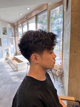 ヒート トウキョウ 目黒店(HEAT TOKYO) シャドウパーマ　刈り上げマッシュ