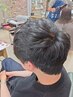 メンズ限定！カット+イルミナカラー+炭酸シャンプー　￥10600→10000