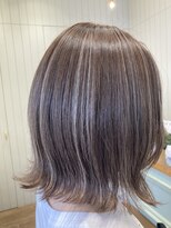 モリオフロムロンドン 大宮店(morio from London)&nbsp;ハイライトで透け感　【村田】