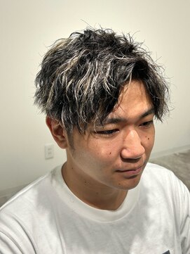 ジェントル(GENTLE) ハイライトツイストスパイラルマッシュ