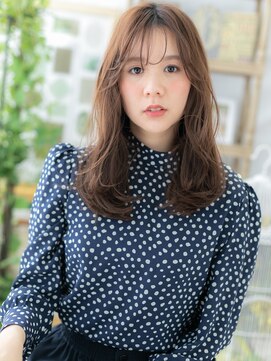 カバーヘア イヴ 戸頭店(COVER HAIR EVE) アッシュオリーブ抜け感韓国風巻き透けバングc5戸頭20代30代40代