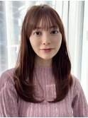 【F】ニュアンスワンカール似合わせくすみカラー