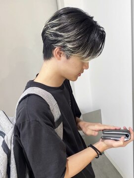 ユーフォリア 渋谷グランデ(Euphoria SHIBUYA GRANDE) グラデージョンカラー　メンズコントラストカラー　MOMO