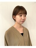 丸みショートボブ