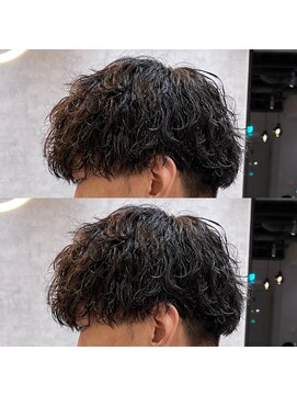 髪屋 紬 メンズ/メンズカット/メンズパーマ/波巻きスパイラル