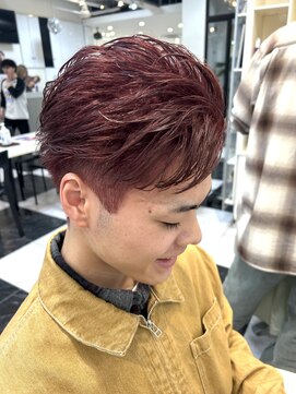 テテ(TETE) ワインレッド/ショート