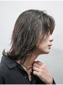 渋谷緩めスパイラルパーマメンズボブレイヤーカット19時以降