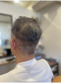 白髪ぼかしなベリーショート