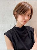 大人の上品ショートスタイル