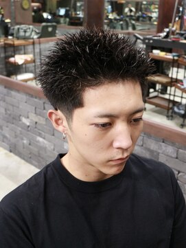 スリーセント 栄(3/cent) イージードリル/スパイキーベリーショート/ツイストピンパーマ