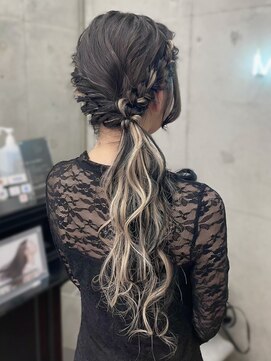 ミリィバイアヤラ 船橋店(MIRYI by ayala) 【CHIHARU】サイドポニー/ポニーアレンジ/ヘアアレンジ