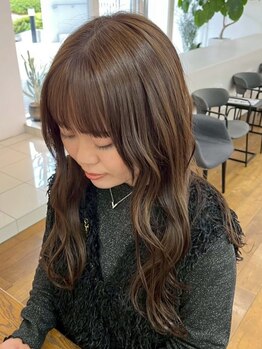リカロヘアー(Ricaro hair)の写真/『自分に似合うヘアタイルが見つからない...。』髪のお悩みが尽きない方も高技術サロンRicaro hairが解決*