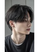 フェザーパーマフェザーショート韓国へアセンターパート
