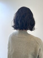 アオトソラ ボブパーマ