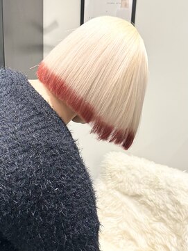 ラック 表参道(LUCK) デザインカラー/ケアブリーチ/ブリーチ/表参道/原宿