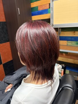 ヘア アパース(hair a paz) マッシュウルフ