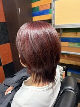 ヘア アパース(hair a paz) マッシュウルフ