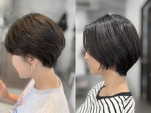 カーフ アオゾラヘアー 光の森2号店(calf AOZORA HAIR)の雰囲気（美しいシルエットの《ショートカットが得意》な実力派スタッフ♪）