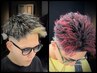 メンズカット+ショートパーマ【漢らしい短髪で自信と風格を】