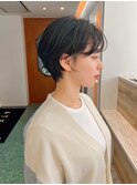 ナチュラルなショート