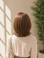 アスフィーダ(A'sfida)&nbsp;くびれ外ハネ×シナモンベージュミディ